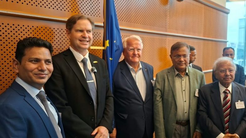 Business News | Indian Entrepreneur Sachin Rai Participates in Delegation Engagement at European Parliament