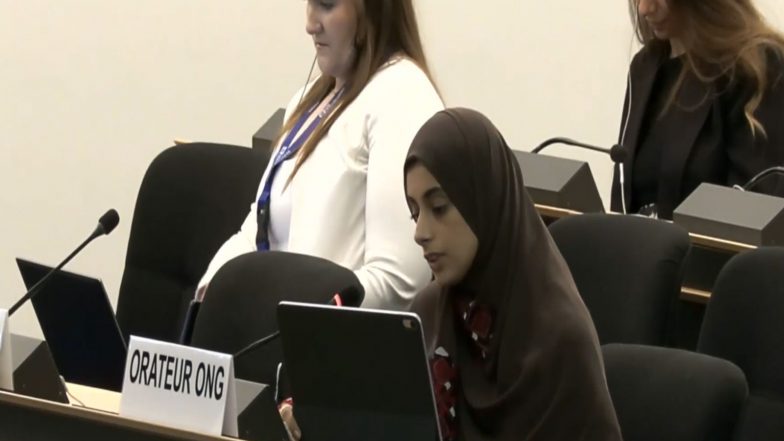 World News | Rights Defenders Flag Abuses Against Baloch Women at UNHRC