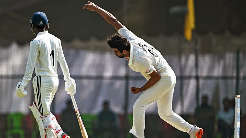 Sports News | Irani Cup 2026: Bowlers Dominate Opening Day as J&K Bowl out Rest of India for 237, Finish at 21/2