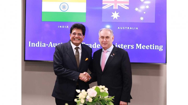 World News | India, Australia Aim to Expedite CECA, Review ECTA Progress to Maximize Duty-free Access for Indian Exporters