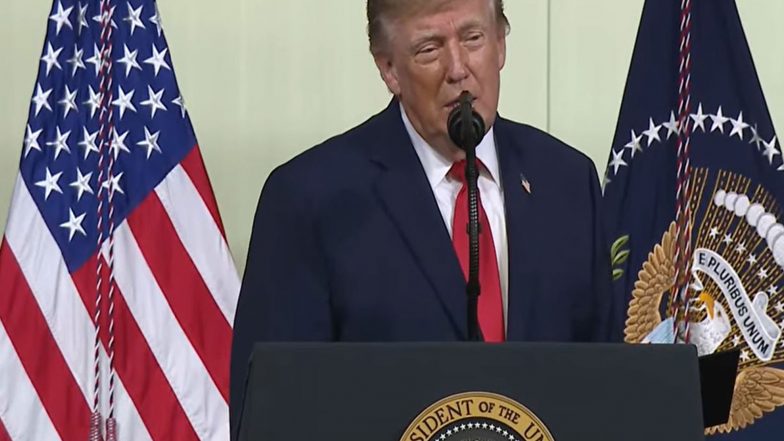 World News | Trump Says Tariffs Bringing Factories Back to US