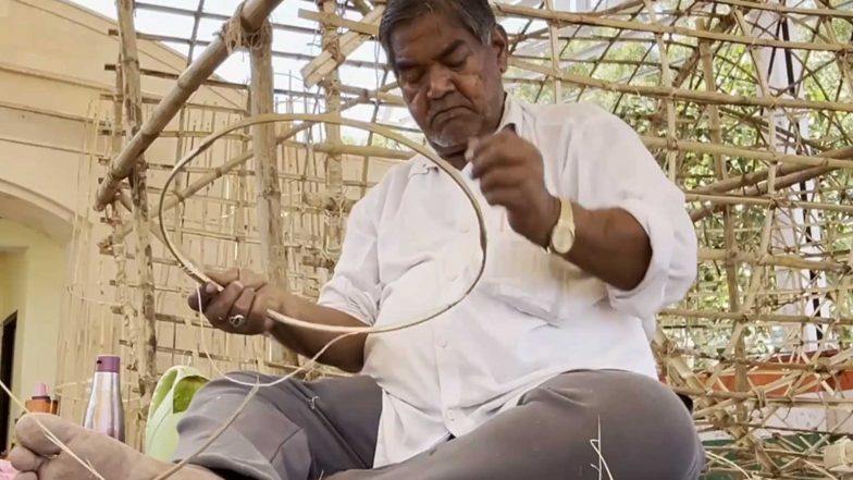 Entertainment News | From Bamboo Frames to Golden Paper: Ajmer Artisans Prepare Dussehra Effigies of Ravana, Meghanada