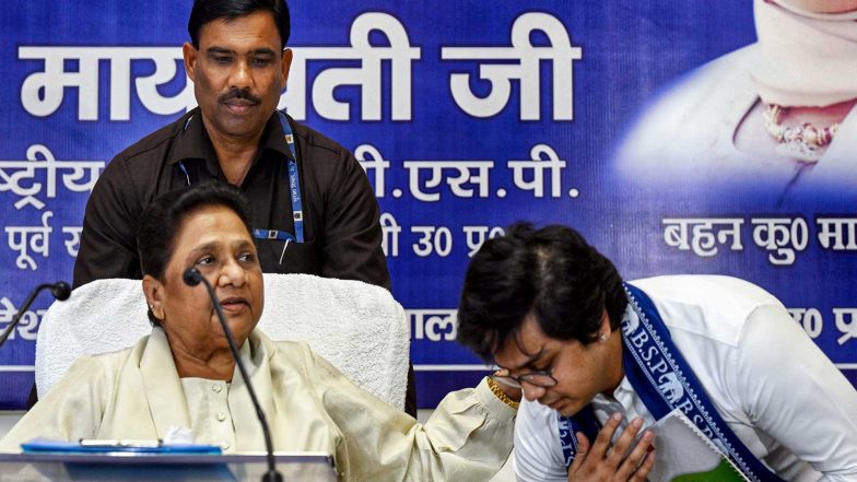 India News | Mayawati’s Nephew Akash Anand Reaffirms Commitment to BSP, Seeks Chance to Serve Party Again