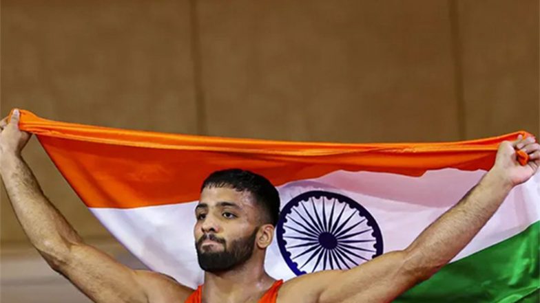 Sports News | Asian Games 2026: Wrestler Sujeet Kalkal Bags Men's 65 Kg Freestyle Title Following Remarkable Comeback