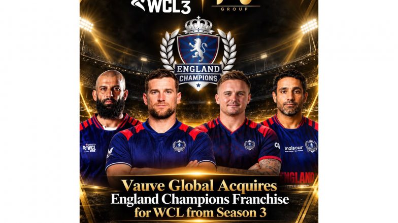Sports News | Moeen Ali, Jason Roy, David Malan to Play for Vauve Global’s England Champions in WCL Season 3