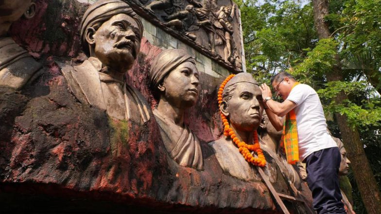 India News | ‘Swachhata Abhiyan’ Conducted Across Assam on the Occasion of Gandhi Jayanti; State BJP President Dilip Saikia Participates at Bharalumukh