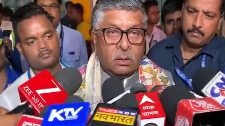 India News | “Mamata Banerjee Has No Right to Talk About Democracy”: BJP Leader Ravi Shankar Prasad