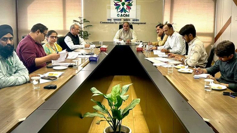 India News | CAQM Reviews Enforcement Status Across NCR, 197 Inspections Conducted in 17 Days
