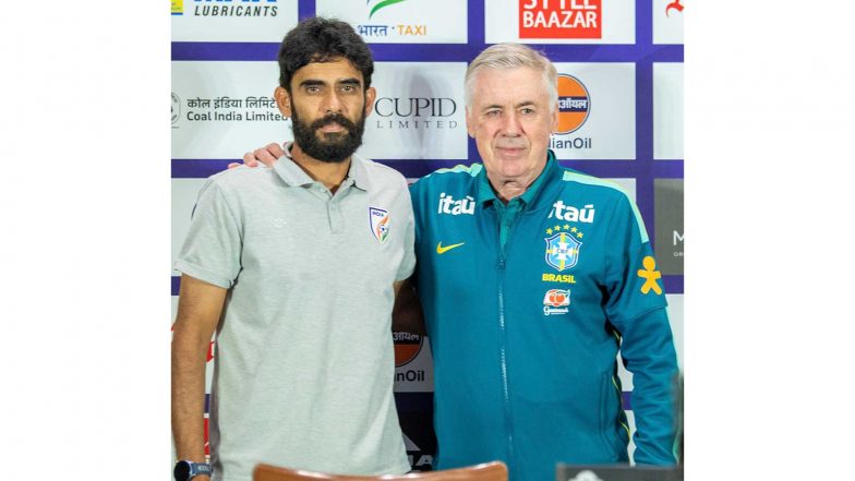 Sports News | Ancelotti Calls India Clash a 'test', Marquinhos Eyes Confidence Boost for Brazil