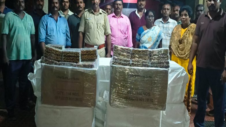 India News | Tamil Nadu: Painkillers Worth Rs 75 Lakh Seized in Ramanathapuram, Driver Arrested