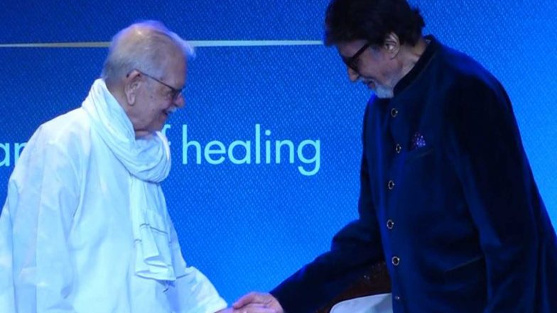 Entertainment News | Legends Amitabh Bachchan, Gulzar Share Stage at Book Launch