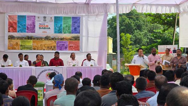 India News | Special Gram Sabhas Held Across India on Gandhi Jayanti: Panchayati Raj Ministry