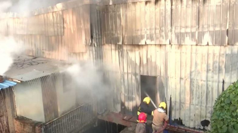 India News | Fire Breaks out at Storage House in Chandni Chowk Electronic Market Near Patna Junction