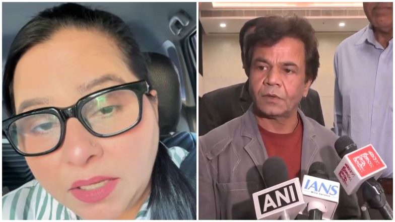 Entertainment News | ‘Rajpal Yadav Wasn't Asked to Leave’: Social Media Creator Nazma Shaikh on Viral Videos from Mushtaq Khan Burial