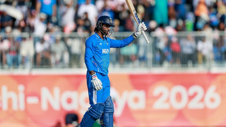 Sports News | Asian Games: Tilak Verma Continues Fine Run Against Pakistan with Quickfire Fifty in Final