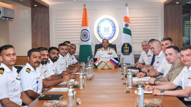 World News | Russian Navy Delegation Visits Southern Naval Command, Indian Naval Academy
