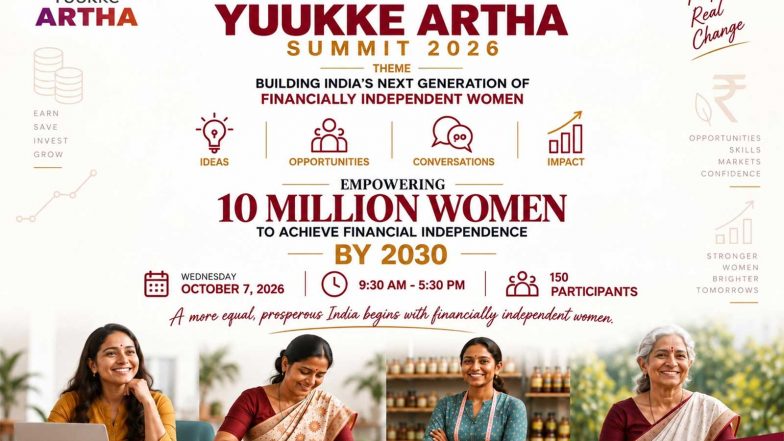 Business News | Yuukke Artha Summit 2026 to Bring Together 150 Women Entrepreneurs in Chennai on 7 October