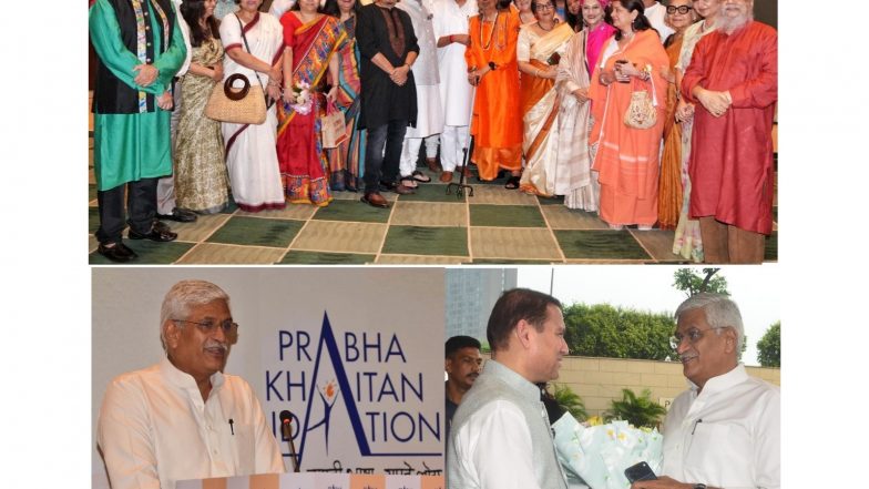 Business News | Union Culture Minister Gajendra Singh Shekhawat Lauds Prabha Khaitan’s Legacy at ‘Ek Mulakat’ in Kolkata