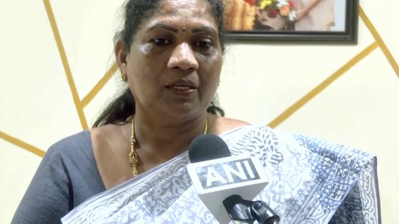 India News | “Highly Inappropriate, Undignified”: TVK Dharapuram Candidate Sathyabama on Stalin’s Remarks Against Her