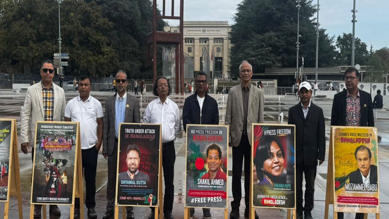 World News | Geneva Exhibition Highlights Atrocities in Bangladesh, Pakistan