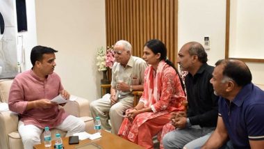 India News | Gujarat Dy CM Sanghavi Holds Jan Sampark Programme at Surat Circuit House, Directs Officials to Address Citizens&rsquo; Grievances