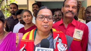 India News | NTK Candidate Karthika Alleges Cash, Gift Distribution by TVK Workers Ahead of Dharapuram Bypoll