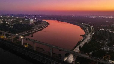 India News | Ahmedabad-Mumbai Bullet Train Project Marks Milestone with 480-metre Sabarmati River Bridge Completion