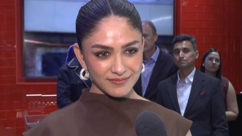 Entertainment News | Mrunal Thakur Recalls ‘stealing’ Classic Watches from Mother’s Wardrobe, Talks About Her Love for Timeless Style