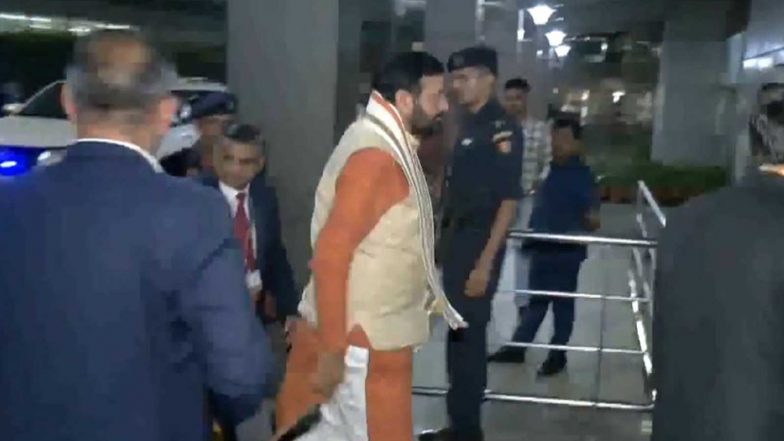 India News | Haryana CM Nayab Singh Saini Leaves for Three-day Singapore Visit