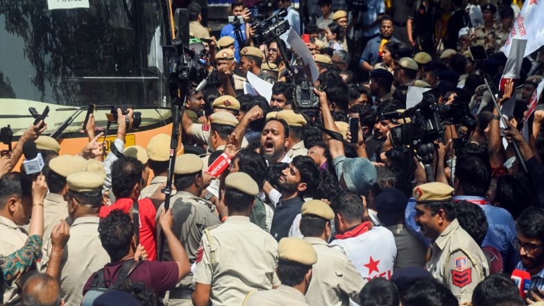 India News | Assam Jatiya Parishad Condemns Detention of Peaceful Protesters, Kunki Chowdhury, at Jantar Mantar