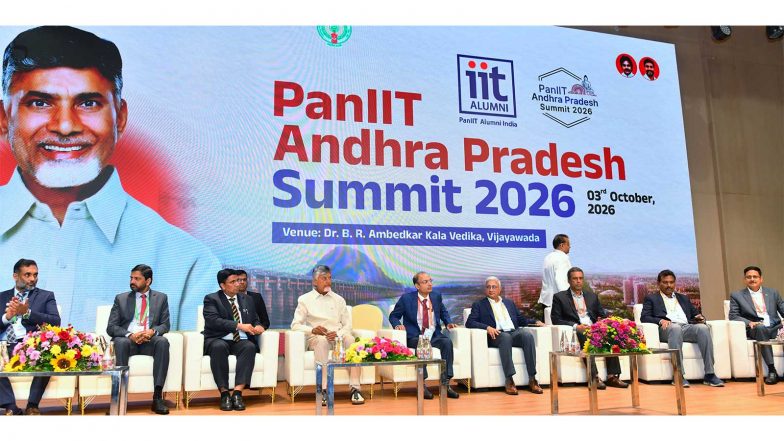 India News | Andhra CM Naidu Seeks IIT Alumni Cooperation to Make State Global Knowledge Hub; Announces Rs 500 Cr DeepTech Venture Fund