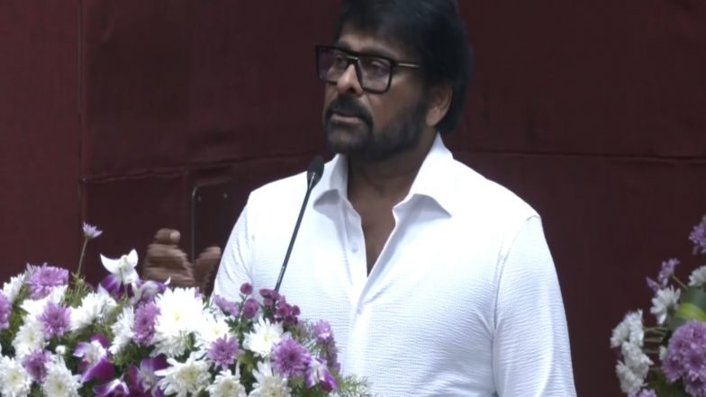 Entertainment News |  Chiranjeevi “deeply Disturbed” by Morphed ‘Chuttamalle’ Video Featuring Jr NTR and Janhvi Kapoor, Vows to Consult Telugu Film Chamber, Producers Council