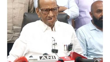 India News | Sharad Pawar Backs Thackeray Brothers' Protest, Says SIR Issue Not Limited to Mumbai