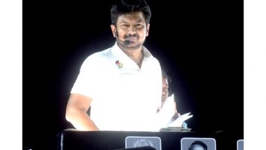 India News | Tamil Nadu: Udhayanidhi Stalin Booked for Allegedly Involving Minor in Poll Campaign for Dharapuram By-election