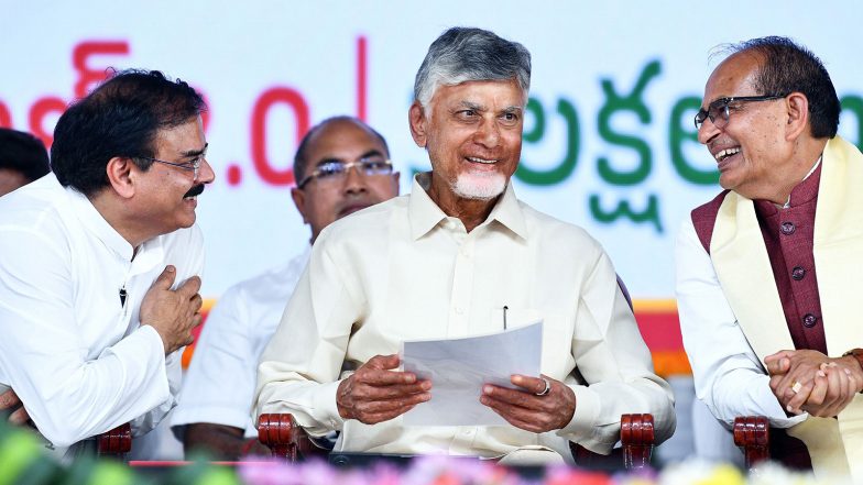 India News | Shivraj Chouhan, Chandrababu Naidu Launch 3D Housing Pilot Project in Andhra Pradesh