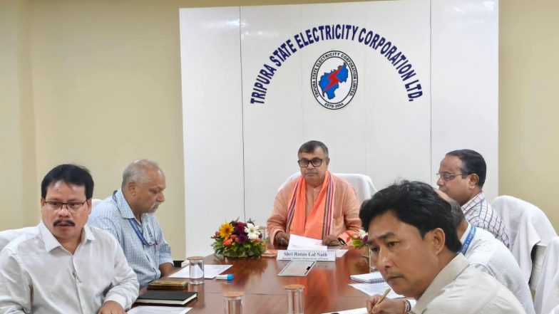 India News | Tripura Braces for 410 MW Peak Power Demand During Durga Puja: Power Minister Ratan Lal Nath