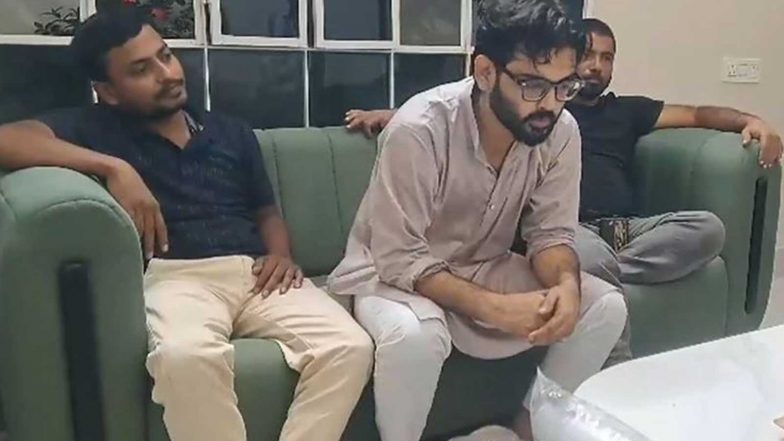 India News | Sharjeel Imam Reaches Jehanabad Village on Interim Bail to Attend Cousin's Wedding
