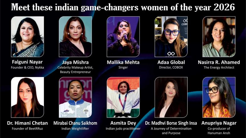 Business News | Meet These Indian Game-changers Women of the Year 2026