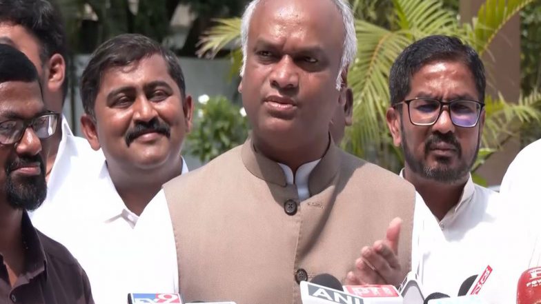 India News | 'Unregistered Money Laundering Unit': Priyank Kharge Defends Digvijay Singh; Launches Sharp Attack on RSS