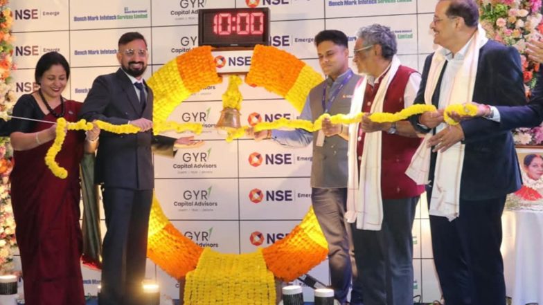 Business News | Leading Provider of IT Integrated Network Solutions Bench Mark Infotech Services Gets Listed at NSE Emerge