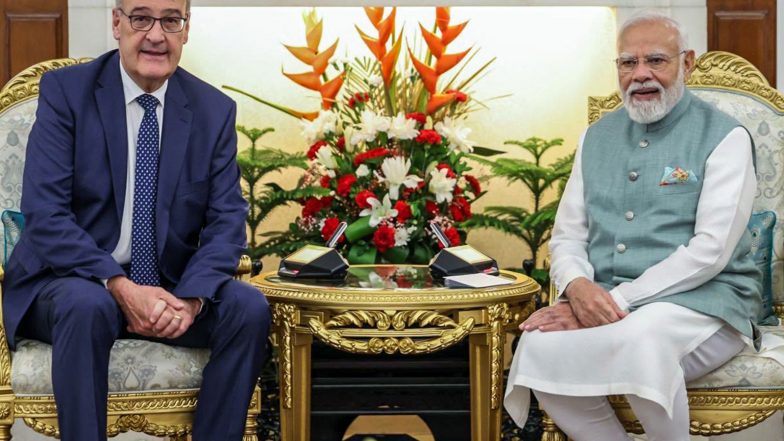 World News | Switzerland Sees Strong Interest in India-EFTA Trade Pact, Expects Boost to Bilateral Trade: President Guy Parmelin