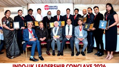Business News | Indo-UK Leadership Conclave 2026 Celebrates Indian Excellence at House of Lords