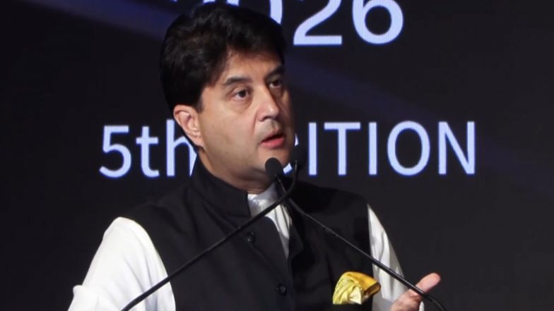 Business News | India’s 5G Network Reaches 86% of Population, Target Set to Double Users by 2030: Scindia