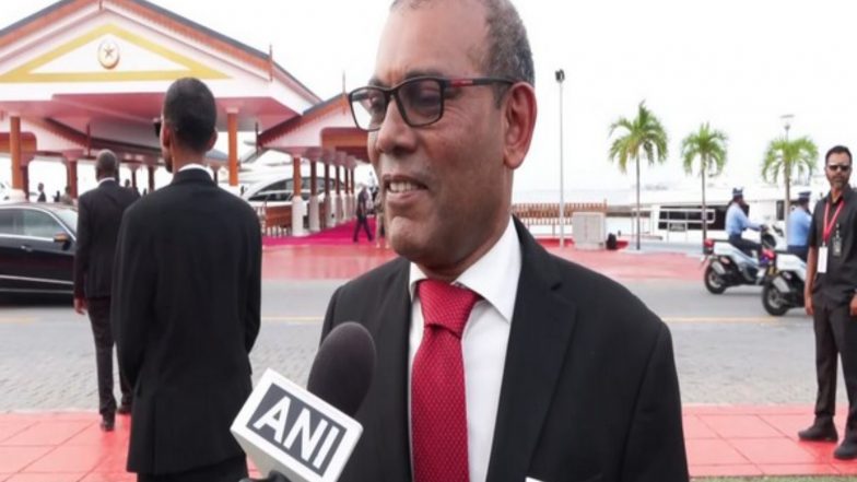 World News | “For Our Safety, Security, We Need India”: Former Maldives President Mohamed Nasheed 