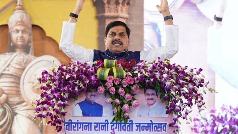 India News | MP: CM Yadav Takes Indirect Dig at Rahul Gandhi’s Balaghat Visit, Says ‘vote-hungry’ Leaders Going There Now