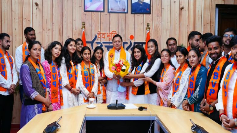 India News | ABVP Has Been Working for Students, National Causes, Social Concerns: Uttarakhand CM  