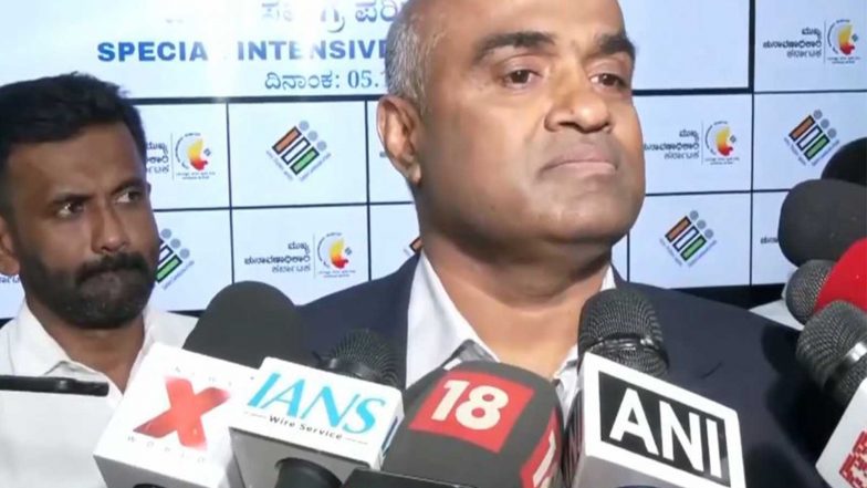 India News | No Name Deleted Merely on Basis of Objection, Karnataka CEO Clarifies After BJP-JD(S) Delegation's Complaint