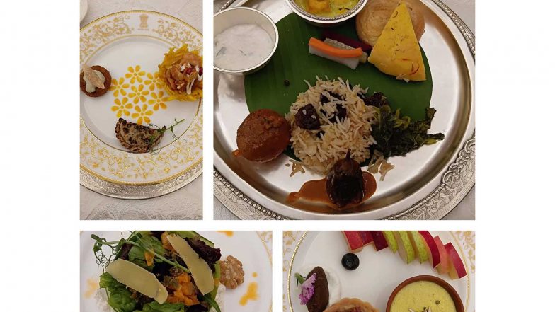 Entertainment News | Kanna Guchh Pulao to Phirin: Kashmiri Flavours Take Centre Stage at President Murmu’s Dinner for Swiss President
