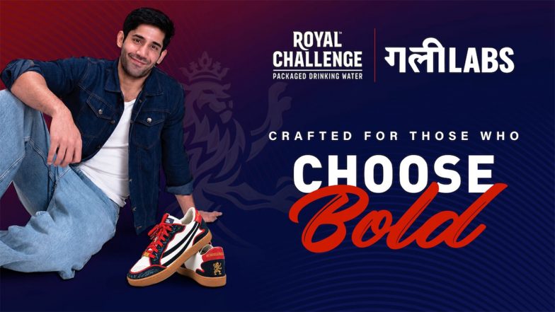 Business News | Royal Challenge Packaged Drinking Water Unveils a Limited-Edition Sneaker Designed by Gully Labs for Those Who Choose Bold