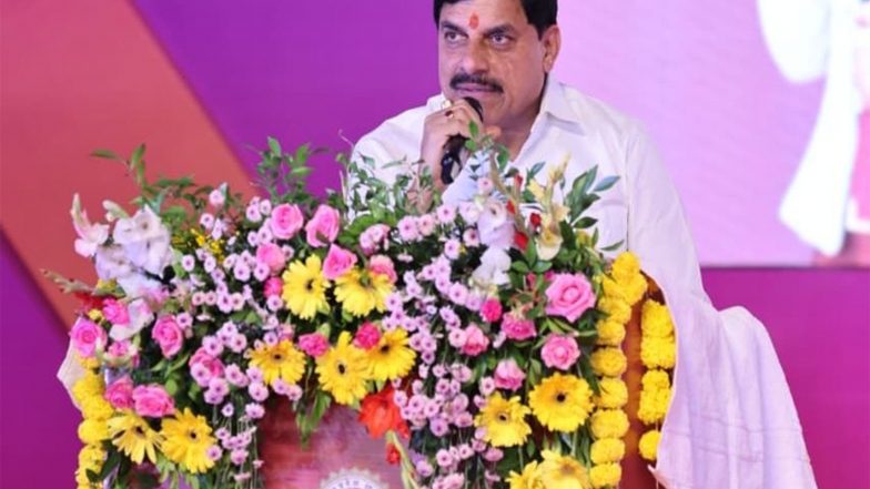 India News | MP Govt to Provide Free Competitive Exam Coaching, Hike Research Scholarship: CM Yadav